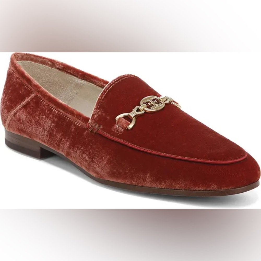 Sam Edelman Loraine Prima Bit Loafer (Women) in Canyon Orange l Polished Bit